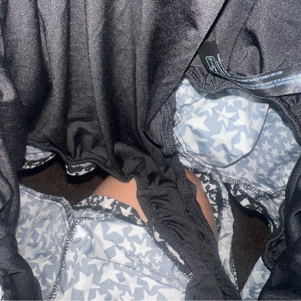 FP Movement by Free People Starry Black and White Athletic Shorts - Picture 6 of 6
